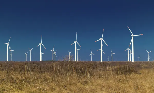 Windenergie generatoren — Stockfoto