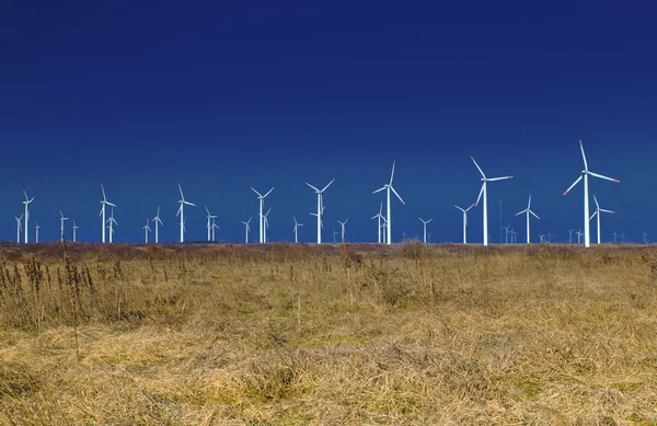 Windenergie generatoren — Stockfoto