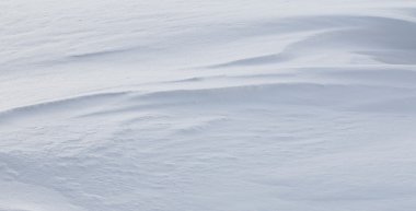 mükemmel bir taze beyaz kar