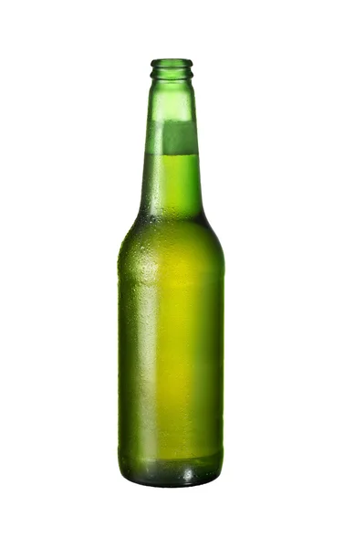 Cerveja isolada sobre fundo branco — Fotografia de Stock