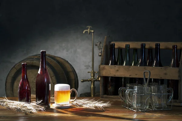 Beer still life — Stock Photo, Image