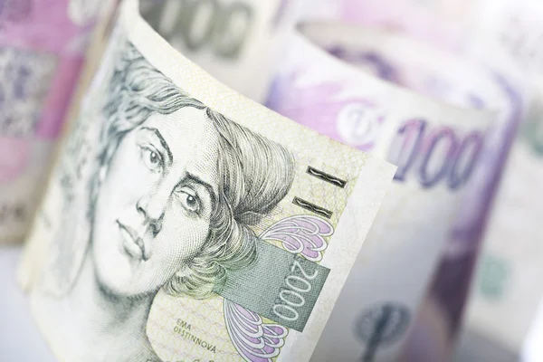 Czech money — Stock Photo, Image