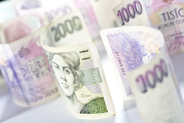 Czech money — Stock Photo, Image