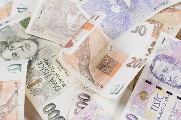 Czech money — Stock Photo, Image