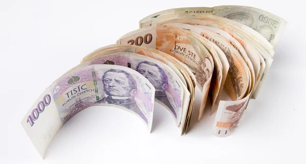 Czech money — Stock Photo, Image