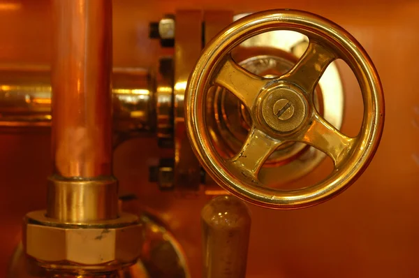 Bira fabrikası, bakır deatail