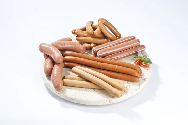 Many type of sausage — Stock Photo, Image