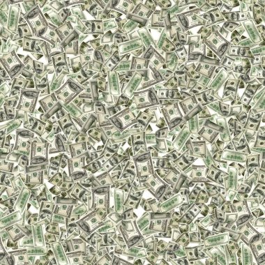 Kusursuz para kalıbı. Bir dolarlık banknot. Washington Amerikan parası. Kullanıcı parası beyaz arkaplanda izole edildi