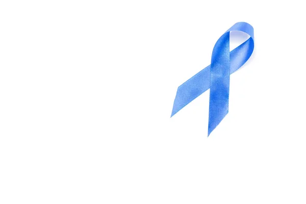 Hombres Cancerosos Conocimiento Salud Los Hombres Noviembre Con Cinta Azul — Foto de Stock