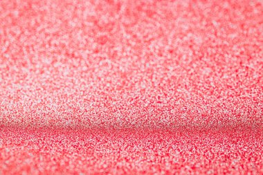 Parıldayan Sevgililer Günü. Noel soyut kırmızı arka plan, parlak parlak parlak parlak bokeh desenli Xmas gümüş desenli. Kutlama, lüks parti konsepti