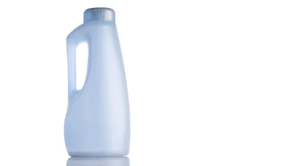 Gel Fles Clear Plastic Blanco Voor Zeep Shampoo Minerale Cosmetische — Stockfoto