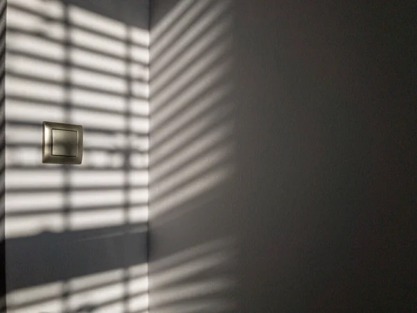 Architektonische Schatten Sonnenlicht Architektur Abstrakten Hintergrund Mit Licht Schwarze Schatten — Stockfoto