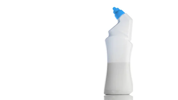 Bottiglia Spray Pompa Vuota Contenitore Plastica Trasparente Sapone Cosmetico Shampoo — Foto Stock