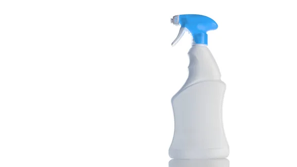 Una Bottiglia Acqua Tappo Shampoo Plastica Trasparente Igienizzante Cosmetico Sapone — Foto Stock