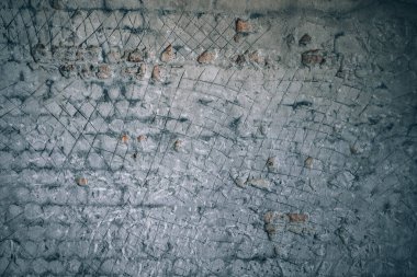 Eskimiş grunge. Çimento desenli arka planda eski bir taş. Klasik grunge alçı ya da beton sıva yüzeyi. Doğal materyal soyut yapı arkaplanı