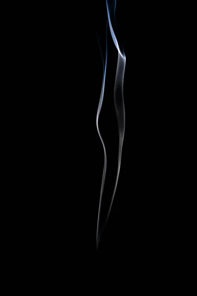 Füstös Fekete Háttér Elmosódott Absztrakt Köd Fehér Füst Vagy Ködfelhő — Stock Fotó