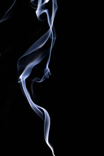 Fumo Fundo Preto Nevoeiro Abstrato Fumaça Branca Nuvem Névoa Vapor — Fotografia de Stock
