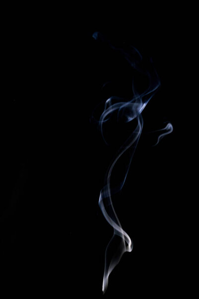 Steam vapor. Blur abstract fog, white smoke or steam mist cloud isolated on black background. Realistic dry ice smoke clouds fog overlay perfect
