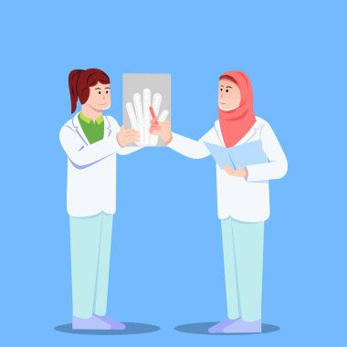 Doktorların düz tasarımı sağlıktan bahsediyordu.