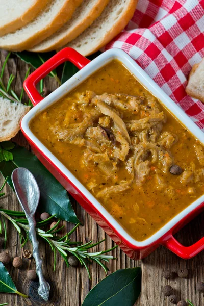 Beef tripe soup — Stock Image Beef tripe soup Stock Image