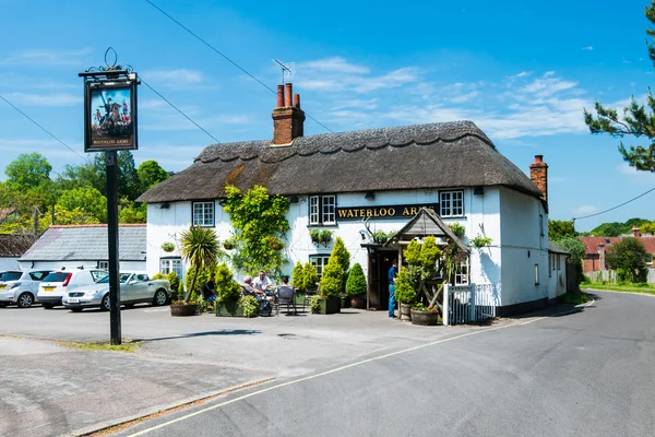 El Pub de New Forest de Waterloo Arms Lyndhurst — Foto de Stock