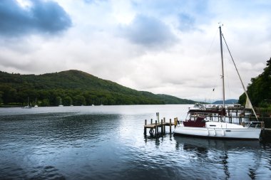 Lake Windermere Gölü bölgesinde