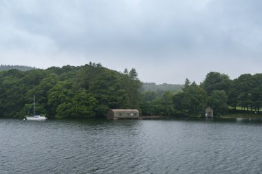 Lake Windermere Gölü bölgesinde