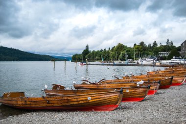 Lake Windermere Gölü bölgesinde
