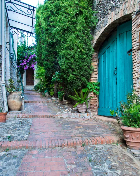 Tornác, a dél-franciaországi, Cagnes-sur-Mer — Stock Fotó