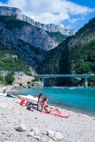 Verdon Grand Canyon — Stock fotografie