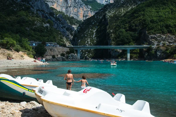 Verdon Büyük Kanyon — Stok fotoğraf