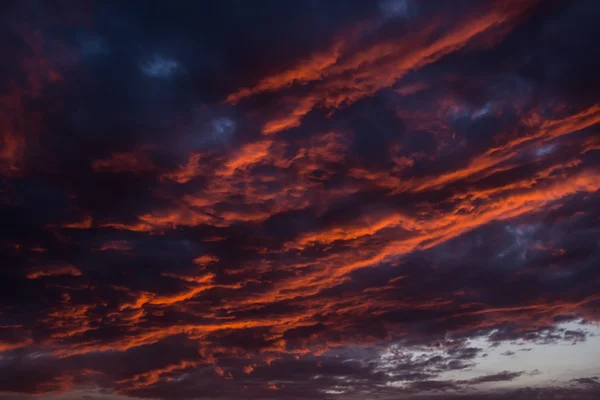 Nuvens do pôr do sol — Fotografia de Stock