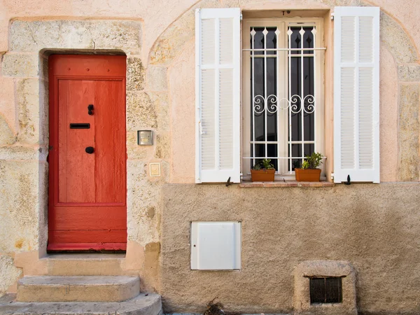 Fachada en el sur de Francia . — Foto de Stock