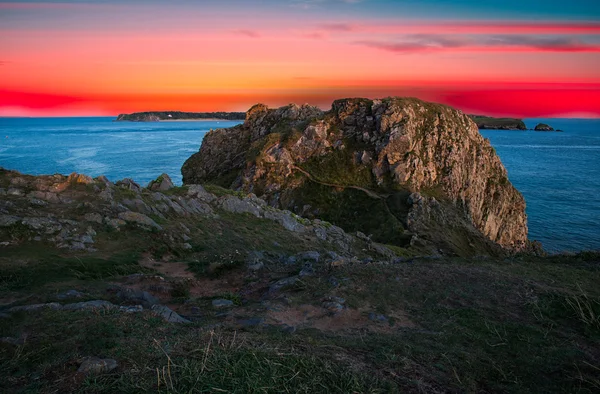 Giltar Point-Tenby Pembrokeshire — kuvapankkivalokuva