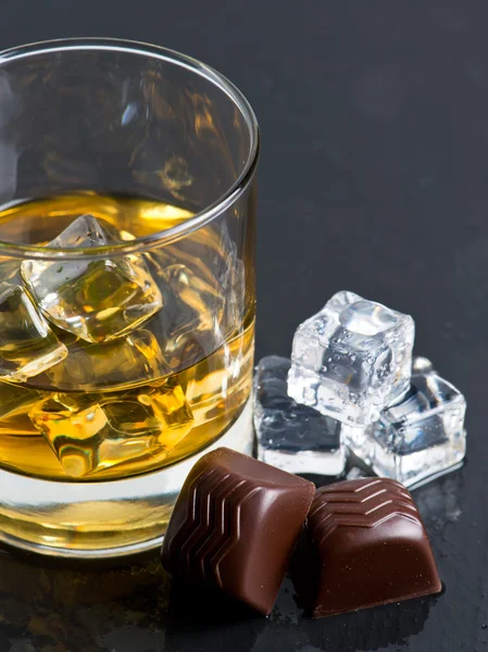 Whisky al cioccolato — Foto Stock