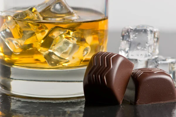 Whisky al cioccolato — Foto Stock