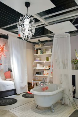 IKEA mağazası iç.