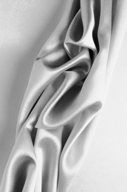 Soyut arka plan lüks kumaş veya sıvı dalga veya grunge ipek kumaş kıvrımlı saten kadife kumaş veya lüks