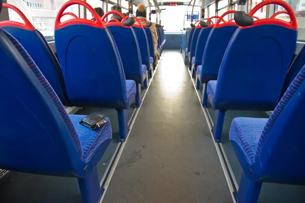 Carteira perdida no ônibus — Fotografia de Stock