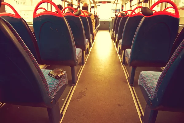 Carteira perdida no ônibus — Fotografia de Stock