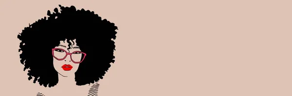 African Woman Hairstyles Illustration Cartoon — Stock Photo, Image