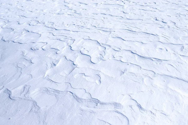 来自雪的背景闪烁着阳光 白雪质感 — 图库照片