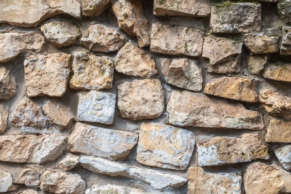 Tła Starego Muru Obronnego Starożytny Historyczny Zamek Lub Twierdza Genueńczyków — Zdjęcie stockowe