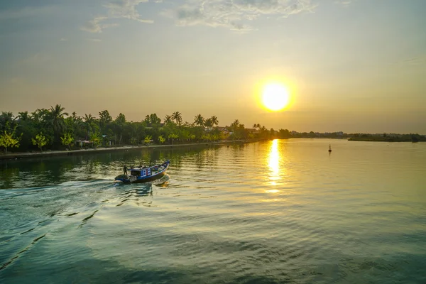 Encantador nascer do sol em Hoi An Vietnam — Fotografia de Stock