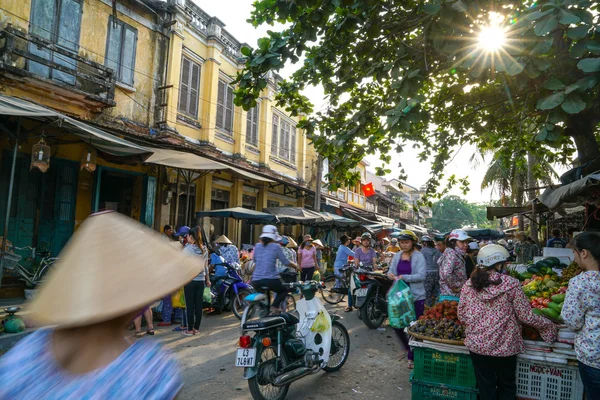 Hoi een markt, Vietnam — Stockfoto