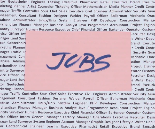 Jobs, Vacancies and Openings — Stock Photo, Image