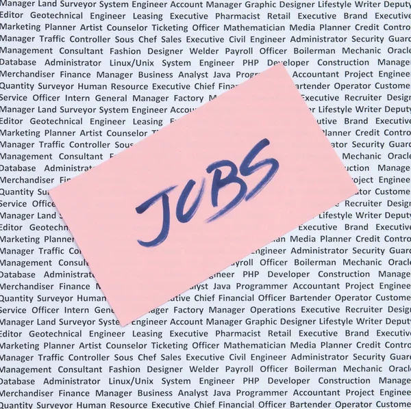 Jobs, Vacancies and Openings — Stock Photo, Image