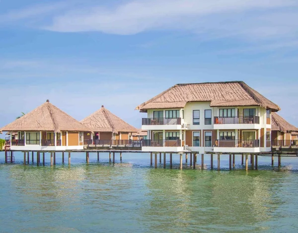 Holiday water chalets — Stock Photo, Image