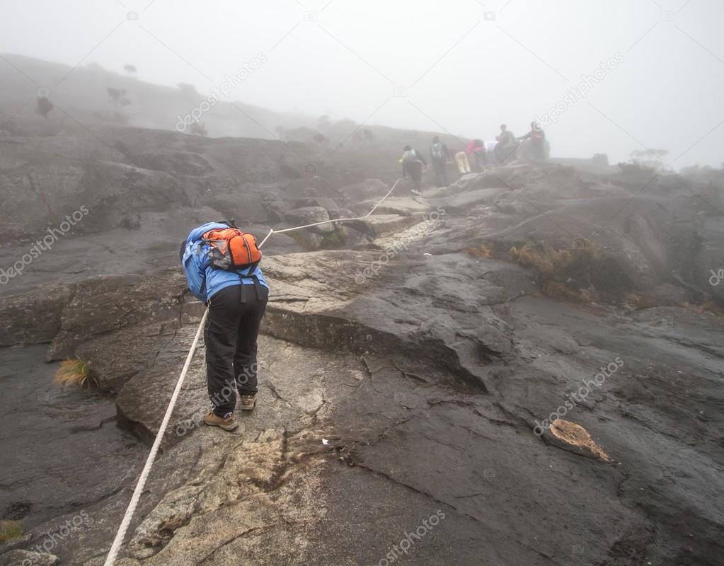 Mountain hiking