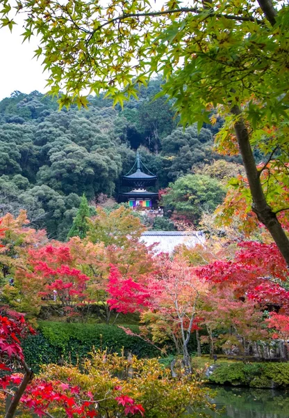 Eikando chrám, Kyoto, Japonsko — Stock fotografie